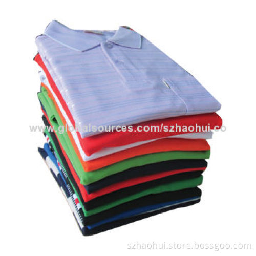 Cheap Polo Shirts with XS-3XL Sizes, Polyester Composition